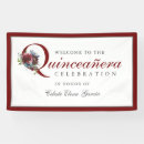Search for quinceanera banners Watercolor