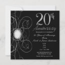 Search for 20th wedding anniversary invitations Party