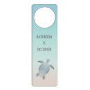 Search for occupied door hangers Bathroom
