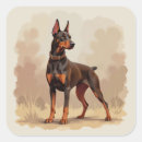 Search for doberman stickers Pets