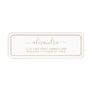 Search for future mr and mrs return address labels Script calligraphy typography