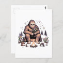 Search for sasquatch postcards Funny