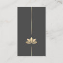 Search for lotus flower business cards Meditation