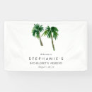 Search for palm tree banners Bachelorette party