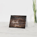 Search for rustic wedding thank you cards Woodland