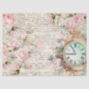 Search for clock tissue paper Whimsical