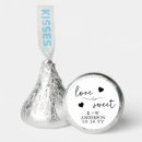 Search for hershey kisses candy favors Heart