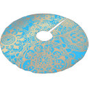 Search for blue and gold tree skirts Pattern