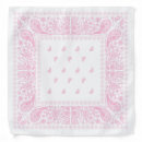 Search for pink bandanas White
