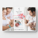 Search for newborn baby plaques Baby photo keepsake