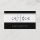 Search for recruitment business cards Head hunter