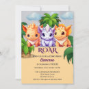 Search for dinosaur fourth birthday invitations Boys
