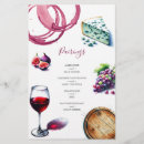 Search for wine menus Watercolor