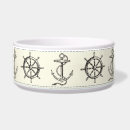 Search for nautical pet bowls Sailing