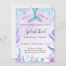 Search for mermaid 3rd birthday invitations Ocean