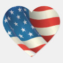 Search for red white blue hearts stickers United states
