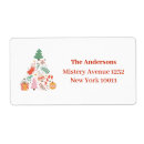 Search for christmas business labels Festive