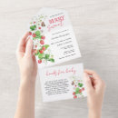Search for all in one baby shower invitations Floral