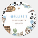 Search for western stickers Cowboy  baby shower