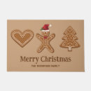 Search for christmas gingerbread doormats Xmas