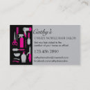 Search for mobile hair stylist business cards Modern