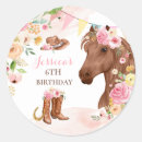 Search for horse stickers pony birthday