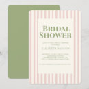 Search for green bridal shower invitations Pink