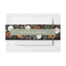 Search for sage invitation belly bands Elegant