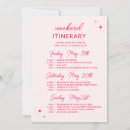 Search for girls weekend itinerary invitations Bride