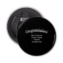 Search for graduation bottle openers Black