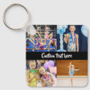 Search for gymnastics keychains Black and white