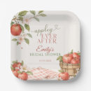 Search for rustic bridal shower plates Gingham
