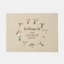 Search for hummingbird flowers doormats Nature