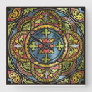 Search for medieval clocks Stained glass