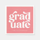 Search for blush napkins Graduation party