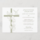 Search for christian wedding invitations Cross
