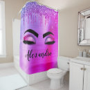 Search for purple shower curtains Girly