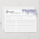 Search for vintage recipe cards Bridal tea party