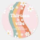 Search for 13th birthday stickers Retro
