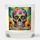 Search for dia de los muertos candles Floral