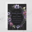 Search for spider web invitations Purple