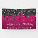 Search for 21st birthday party signs Elegant