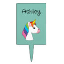 Search for unicorn cake toppers Colorful
