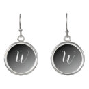 Search for monogram earrings ombre