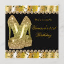 Search for black and gold high heel cards stamps Glitter