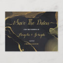 Search for gold save the date postcards Modern