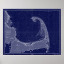 Search for cape cod map posters Massachusetts
