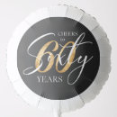 Search for 60th birthday balloons Calligraphy script