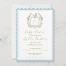 Search for monogram baby shower invitations Elegant