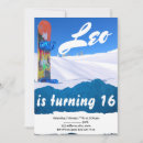 Search for skiing birthday invitations Mountain